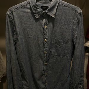 Chambray Long Sleeve Burton Down